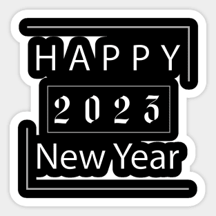 Happy New Year 2023 Sticker